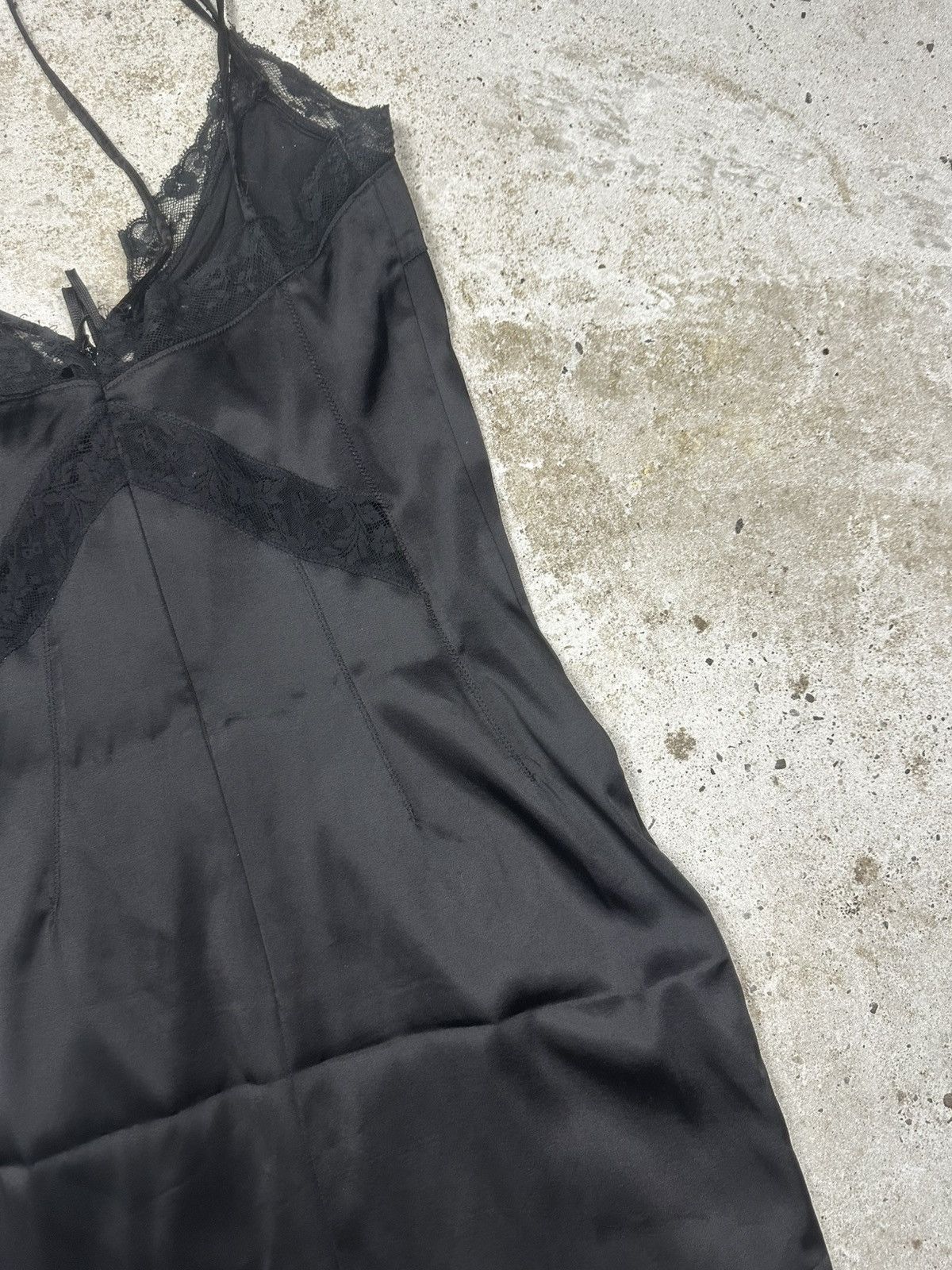 Dolce & Gabbana 2001 Dolce & Gabbana Black Corset Lace Up Bra Dress Size M / US 6-8 / IT 42-44 - 18 Thumbnail