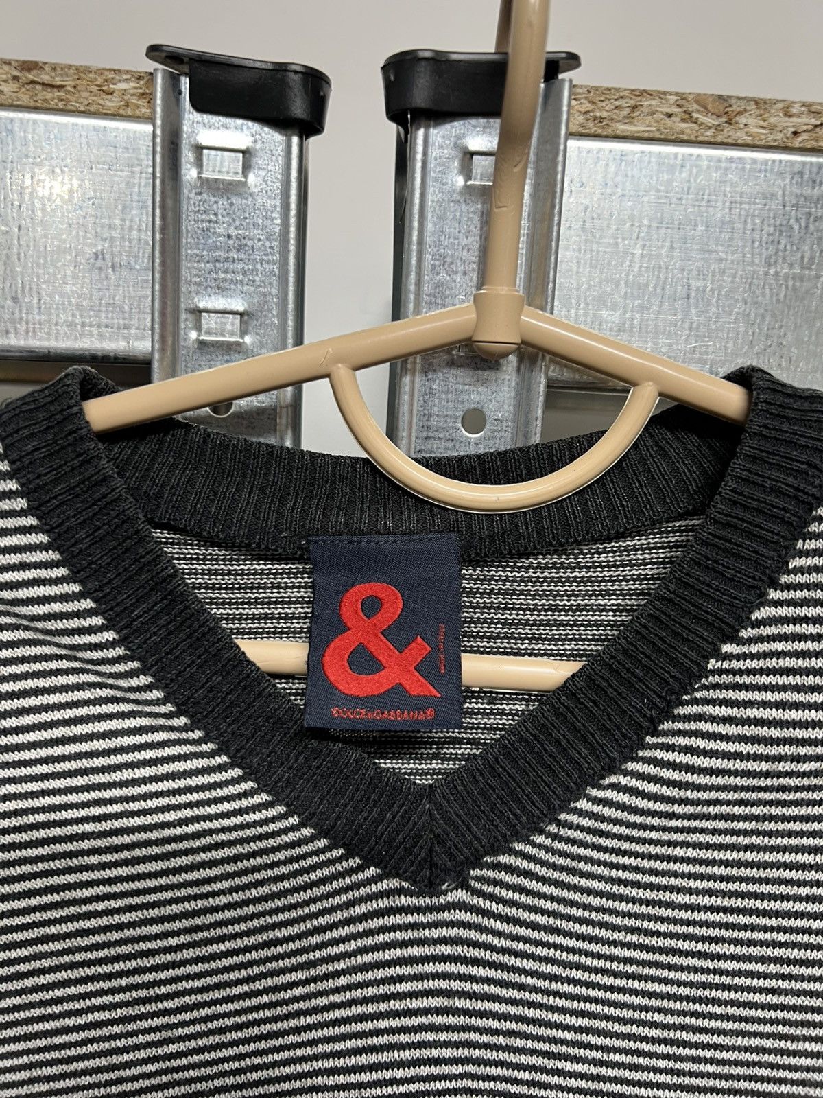 Dolce & Gabbana Dolce & Gabbana Striped Sweater Vest Wool Y2K Size L-M 52 Size US L / EU 52-54 / 3 - 20 Thumbnail