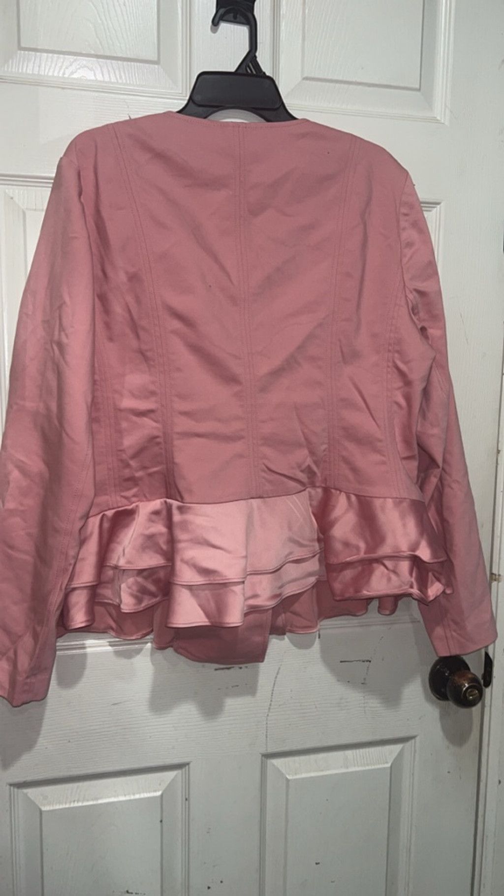 Other Women's LANE BRYANT Pink Blazer & Suit Jacket Plus Size 20 Size 3XL / US 20-22 - 3 Thumbnail