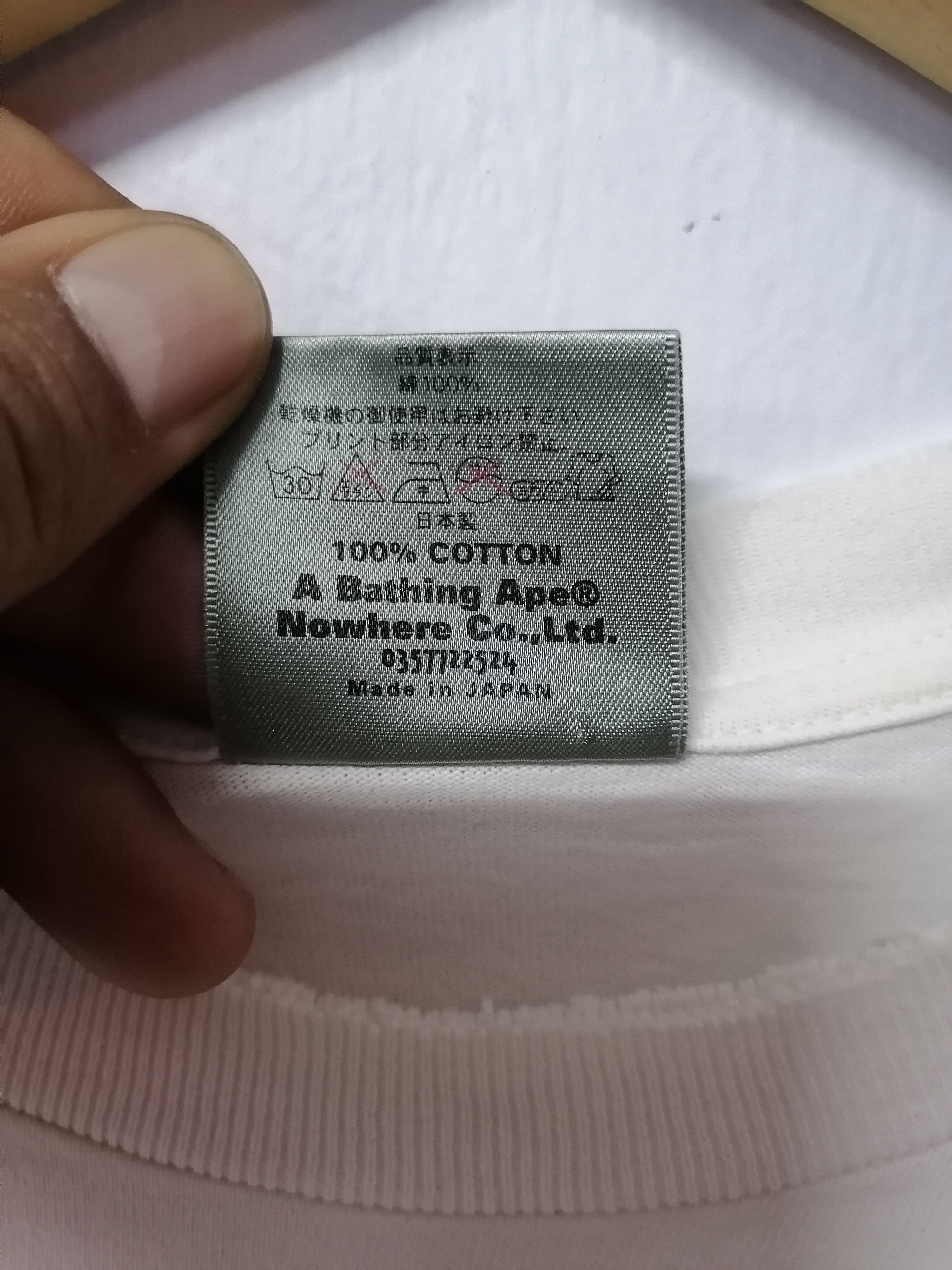 Bape × Vintage Trashed Faded 90s A Bathing Ape Polkadot T-shirt Size US M / EU 48-50 / 2 - 8 Thumbnail