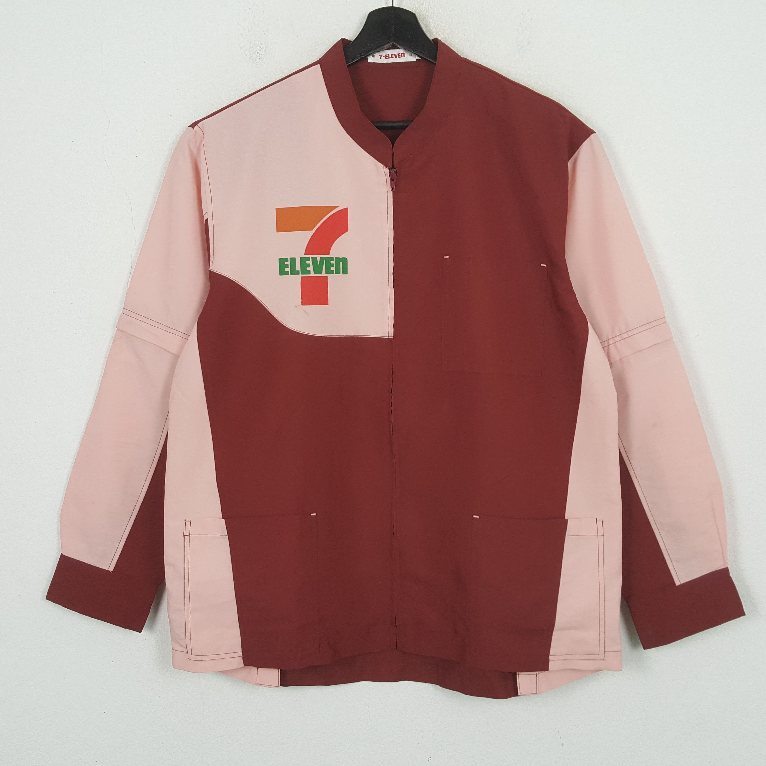 Vintage 7 Eleven Workwear Uniform Jacket C299N34 Size US L / EU 52-54 / 3 - 3 Thumbnail