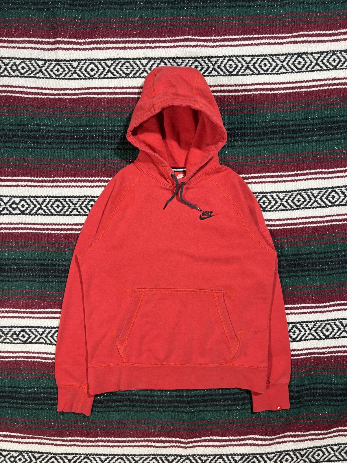 Nike Vintage 90’s Nike Hoodie (red tag) Size US M / EU 48-50 / 2 - 1 Thumbnail