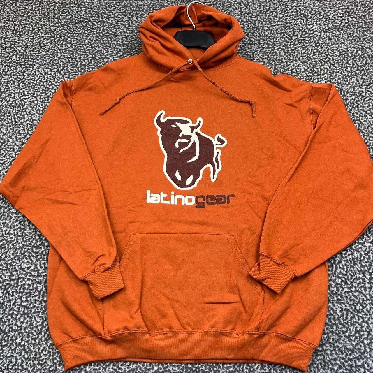 Other Vintage Latino Gear Bull Hoodie Men Pullover Deadstock XL Size US XL / EU 56 / 4 - 1 Thumbnail