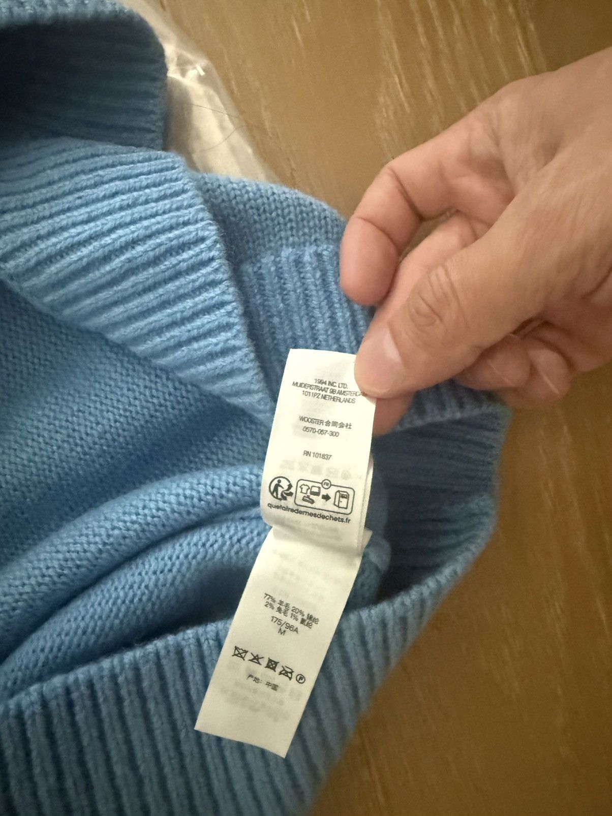 Supreme Supreme Angora Script Sweater (M) *IN-HAND, SHIPS SAME DAY* Size US M / EU 48-50 / 2 - 7 Thumbnail