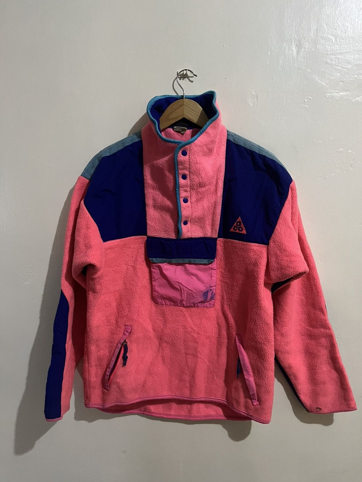 Nike ACG Vintage Nike Acg Fleece Pullover Hyoming, Devils Tower Size US M / EU 48-50 / 2 - 1 Thumbnail