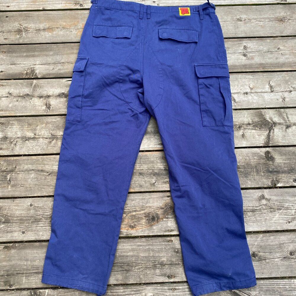 Empyre × Vintage Vintage Y2K Empyre Cargo Pants Size 34 Blue Size US 34 / EU 50 - 4 Thumbnail