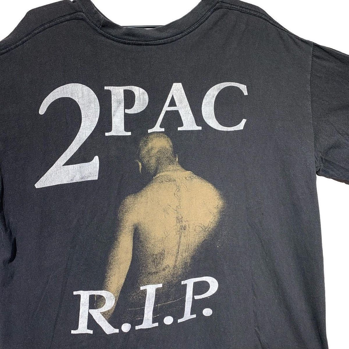 Rap Tees × Vintage Vintage 90s tupac shakur memorial rap tee Size US XL / EU 56 / 4 - 21 Thumbnail