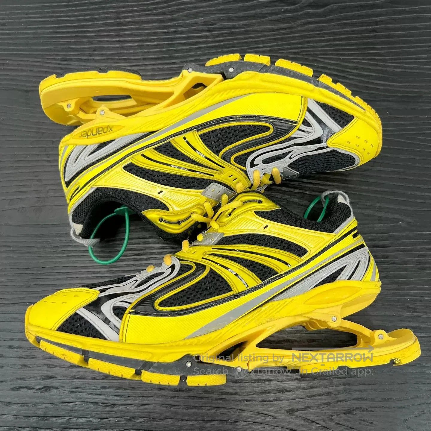 Balenciaga Yellow Lowtop Sneakers Size 9. Size US 9 / EU 42 - 3 Thumbnail