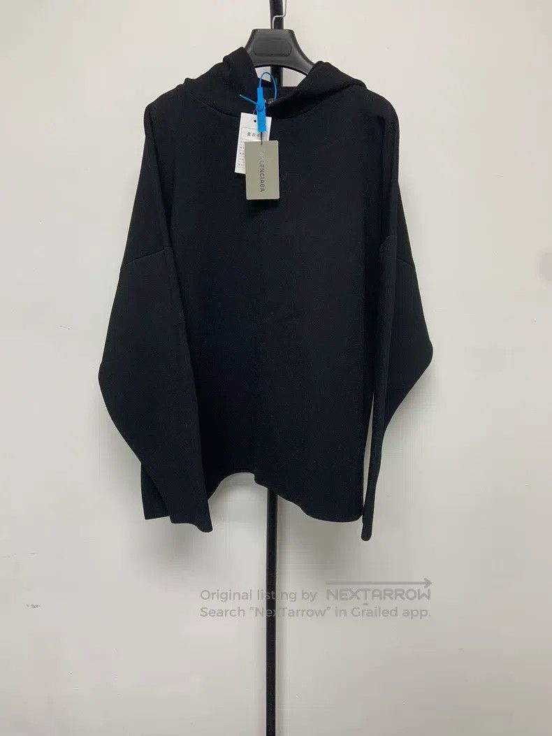 Balenciaga Balenciaga Plain drawstring loose fit hooded long-sleeve s Size US XS / EU 42 / 0 - 1 Thumbnail