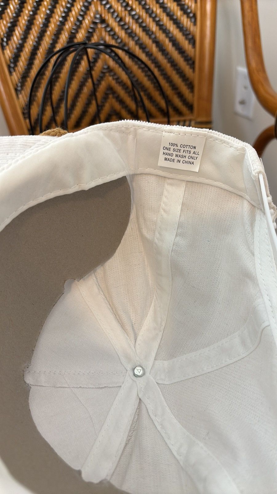 Vintage Vintage Seagrams 7 Whiskey Corduroy SnapBack Hat Size ONE SIZE - 6 Thumbnail