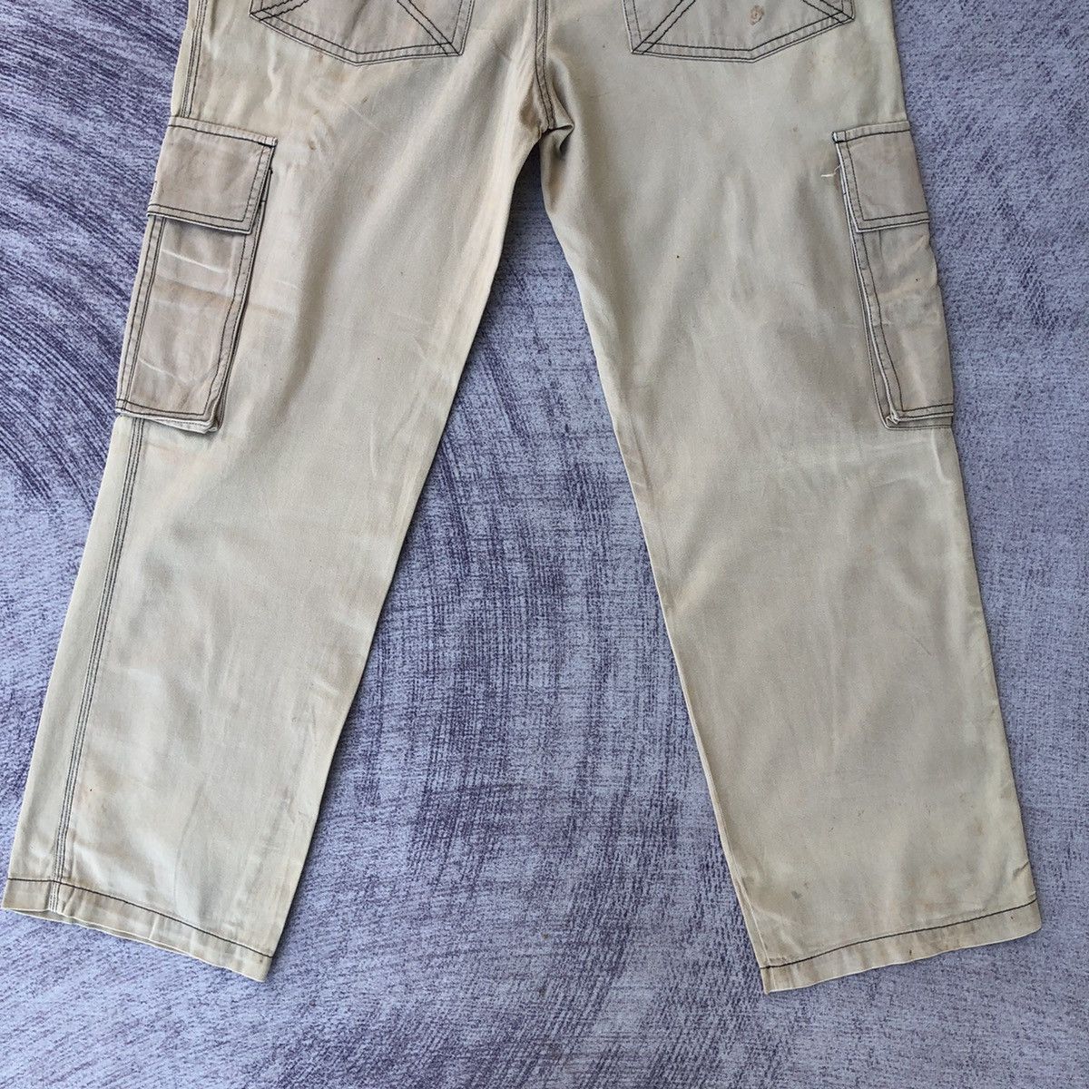 Japanese Brand × Vintage Faded Cargo Pants Japanesebrand 6 Pocket Tactical Size US 29 - 12 Thumbnail