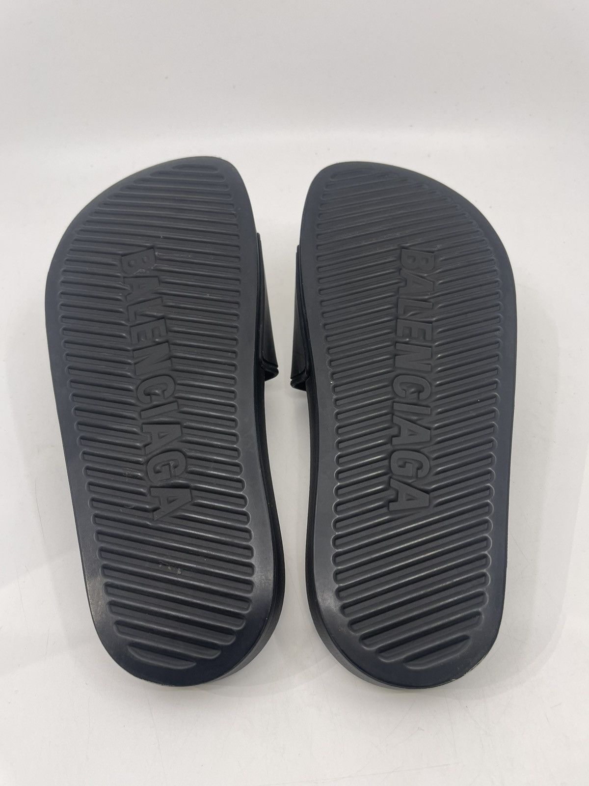 Balenciaga Balenciaga Logo Print Slides Sz 6 Size US 6 / EU 39 - 5 Thumbnail