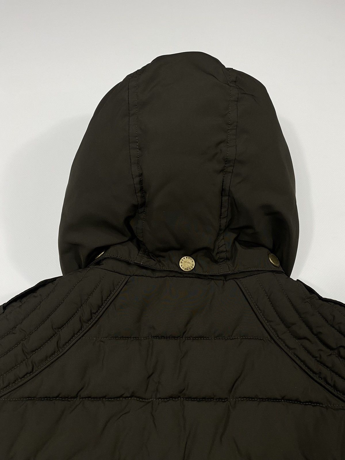 Barbour Barbour UK Short Bomber Jacket Quilted Insulated Size L / US 10 / IT 46 - 19 Thumbnail