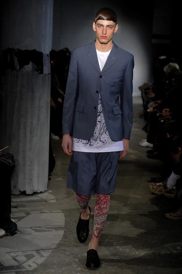 COMME des GARÇONS tattoo レッグカバー 希少】 コムデギャルソン タトゥーアームカバー レッグカバー