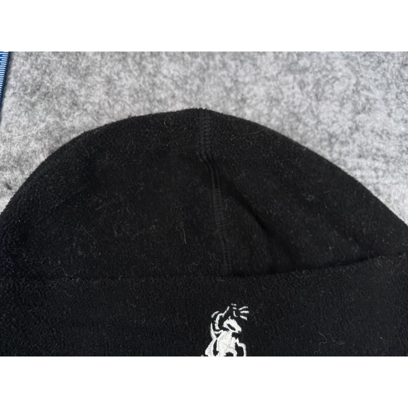 Vintage Ahead Headgear Beanie Adult One Size Black Knit 100% Poly Fleece The Revere Golf Club Size US M / EU 48-50 / 2 - 3 Thumbnail