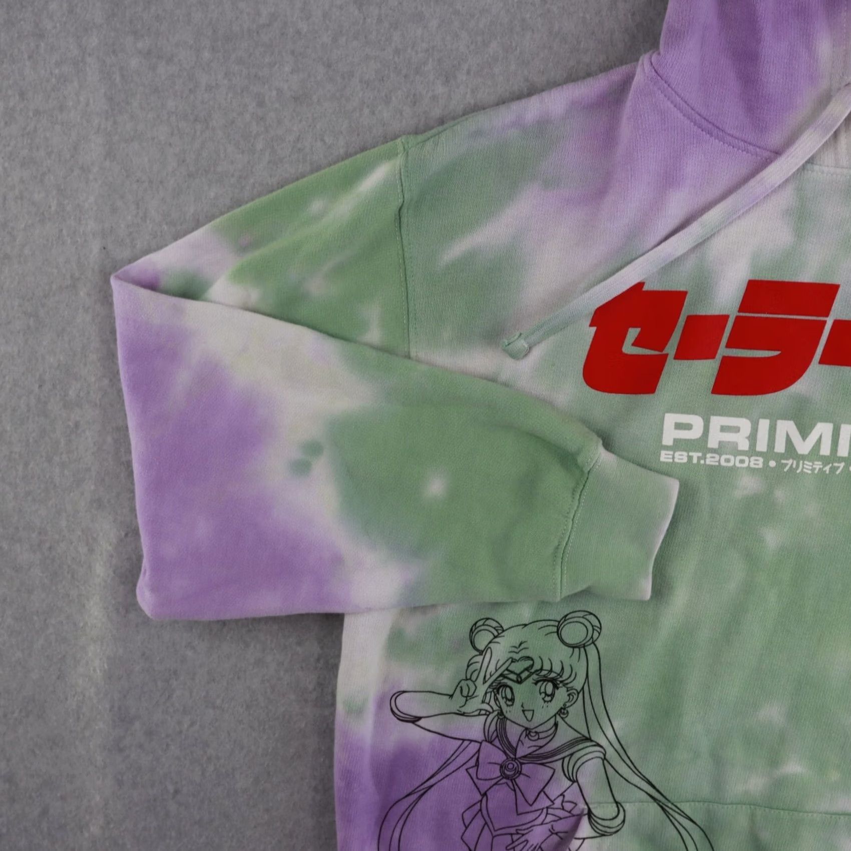 Primitive Primitive x Sailor Moon Sweatshirt Pullover Hoodie - Adult Medium Purple & Green - Primitive Apparel Shirt? Size US M / EU 48-50 / 2 - 7 Thumbnail