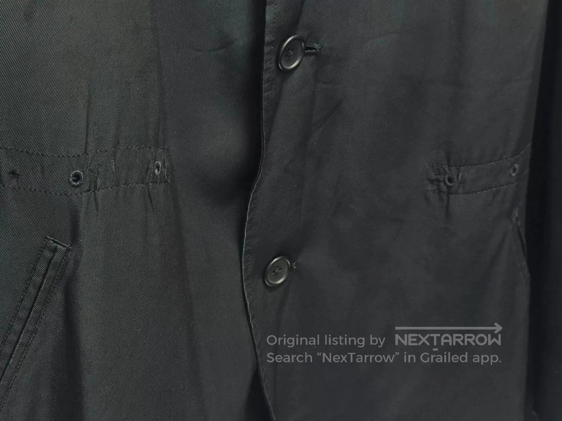 Yohji Yamamoto Yohji Yamamoto Silk Hooded Coat. Size US M / EU 48-50 / 2 - 5 Thumbnail