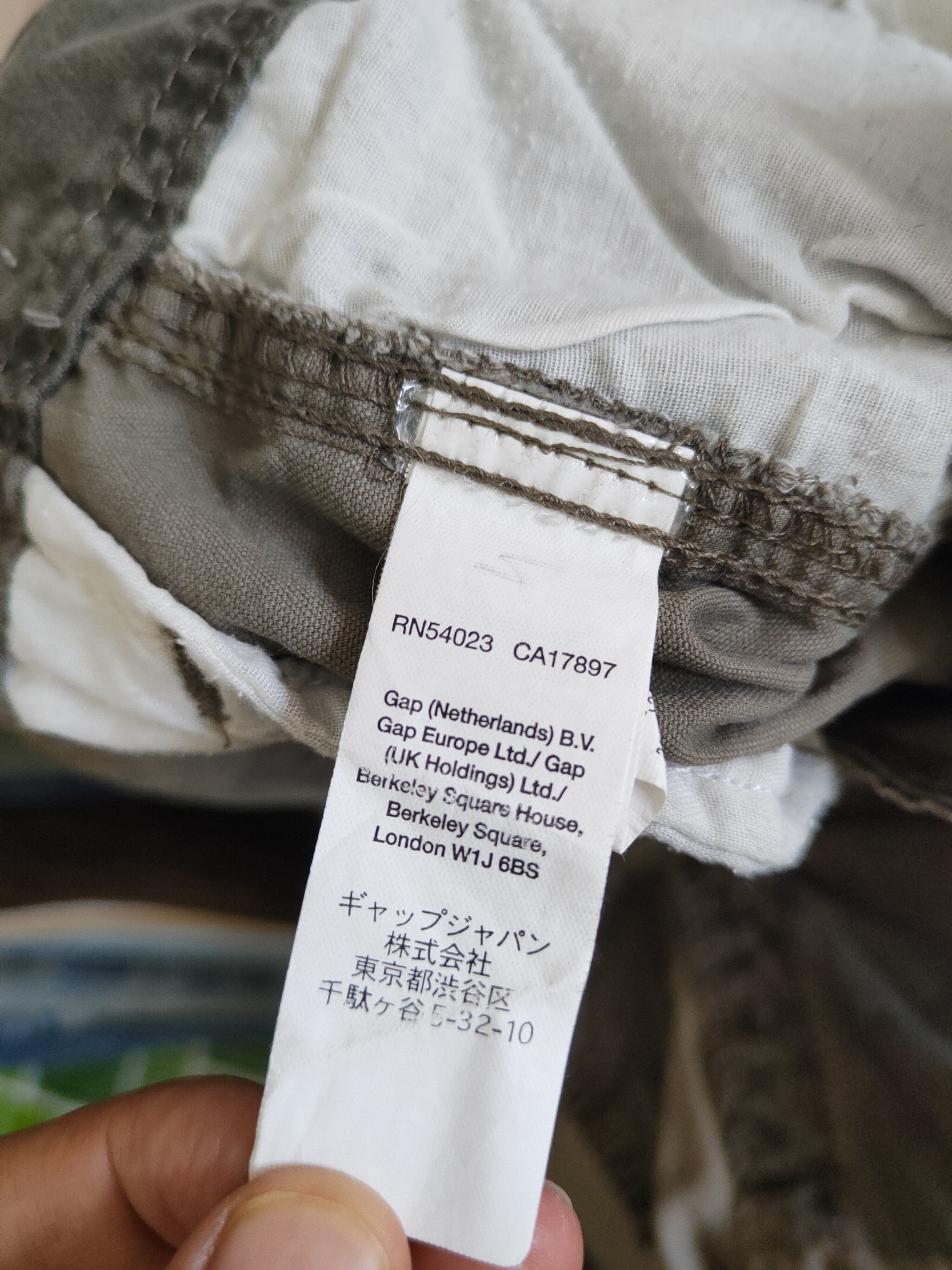 Gap DL Gap Camouflage Multipocket Tactical Cargo Pants #S2751 Size US 32 / EU 48 - 14 Thumbnail
