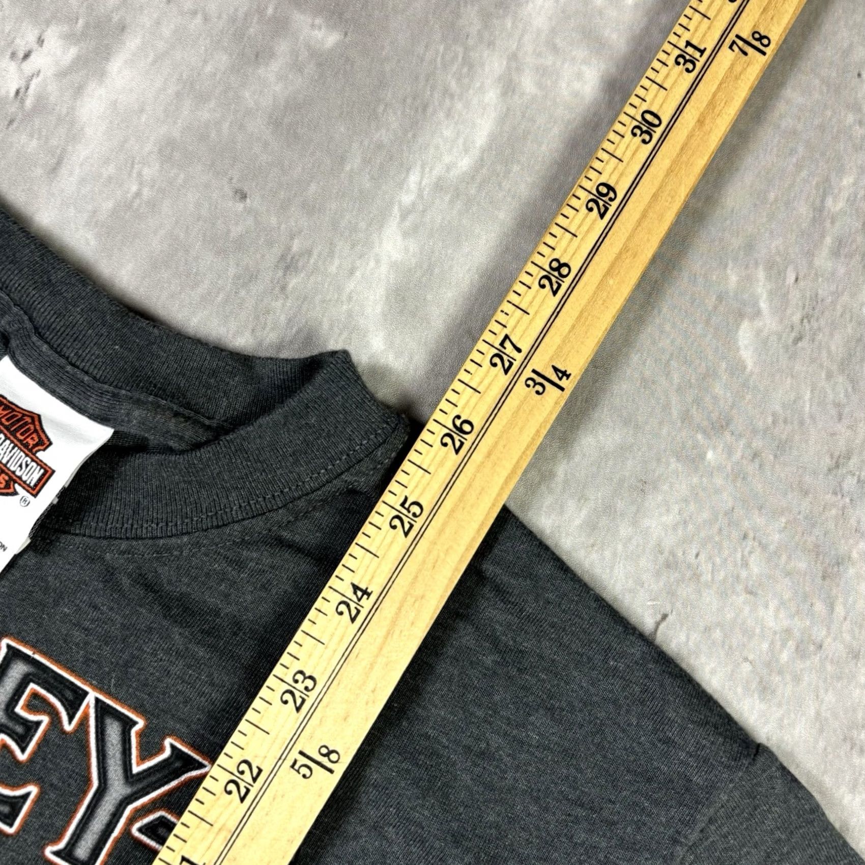Harley Davidson VINTAGE Harley-Davidson Gray Biker T Shirt Hauling Class Small Y2K 90s Mens Size US S / EU 44-46 / 1 - 6 Thumbnail