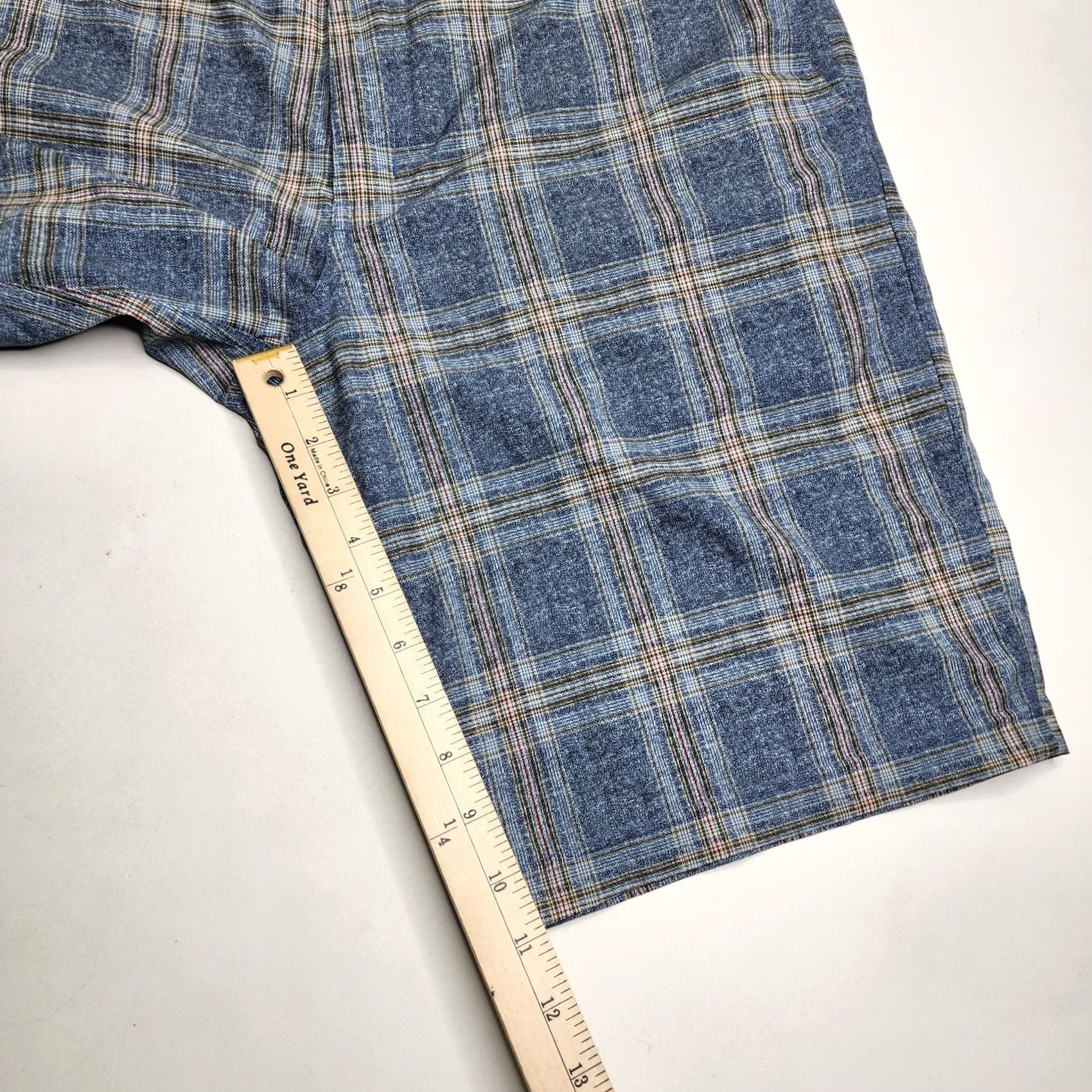 TravisMathew Travis Mathew Golf Chino Plaid Preppy 10" Inseam Size 34 Mens Black Size US 34 / EU 50 - 5 Thumbnail