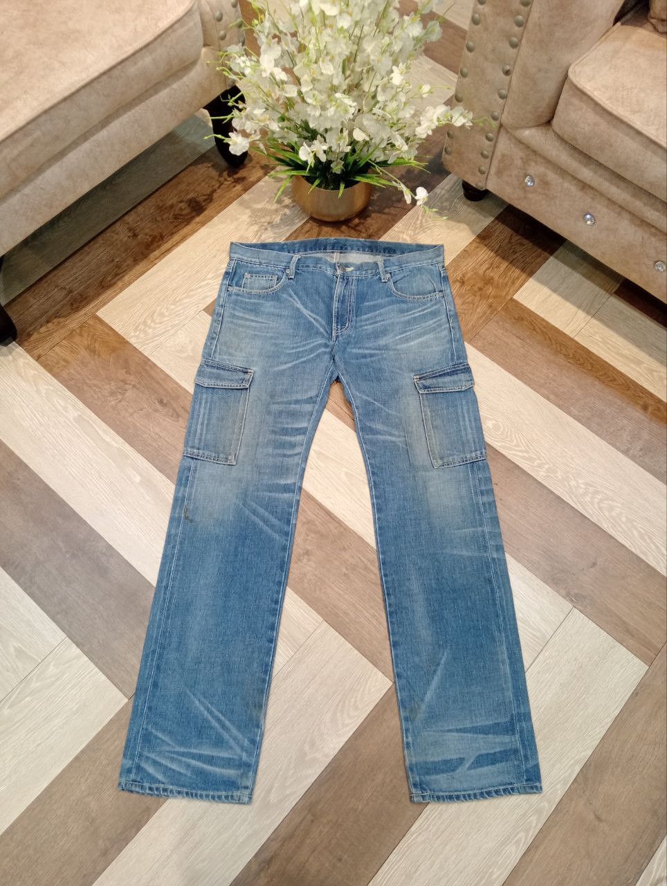 Neighborhood NEIGHBORHOOD 2005 SP ANGOSTO / SP NARROW SELVEDGE JEANS - L Size US 37 - 1 Thumbnail