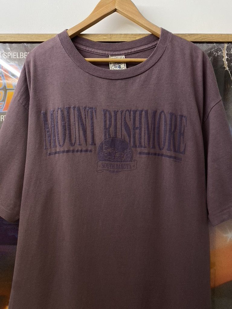 Vintage 1991 Vintage Mount Rushmore Souvenir T Shirt Size US XL / EU 56 / 4 - 5 Thumbnail
