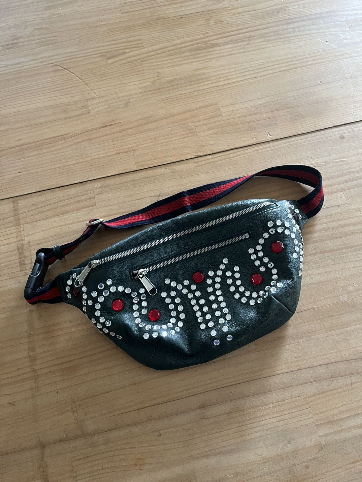 Gucci GUCCI RHINESTONE FANNY PACK Size ONE SIZE - 1 Thumbnail