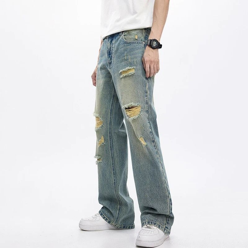 Jean High Street Men Denim Size US 32 / EU 48 - 2 Thumbnail