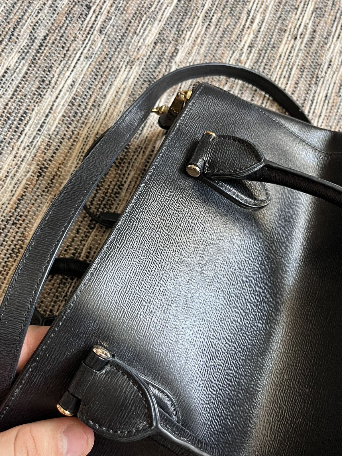 Polo Ralph Lauren × Vintage Vintage woman Polo Ralph Lauren Bag Calfskin Size ONE SIZE - 14 Thumbnail