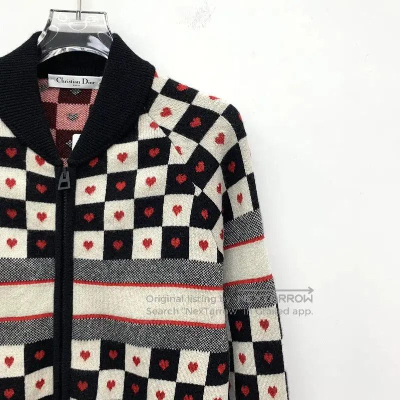 Dior Dior Women's Color-Block Cashmere Jacket . Size S / US 4 / IT 40 - 3 Thumbnail
