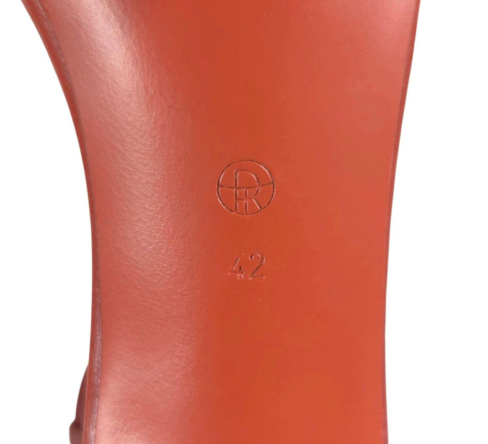 The Row The Row Bare Sandals US 12 EU 42 Womens Brick Red Strappy Size US 12 / IT 42 - 9 Thumbnail