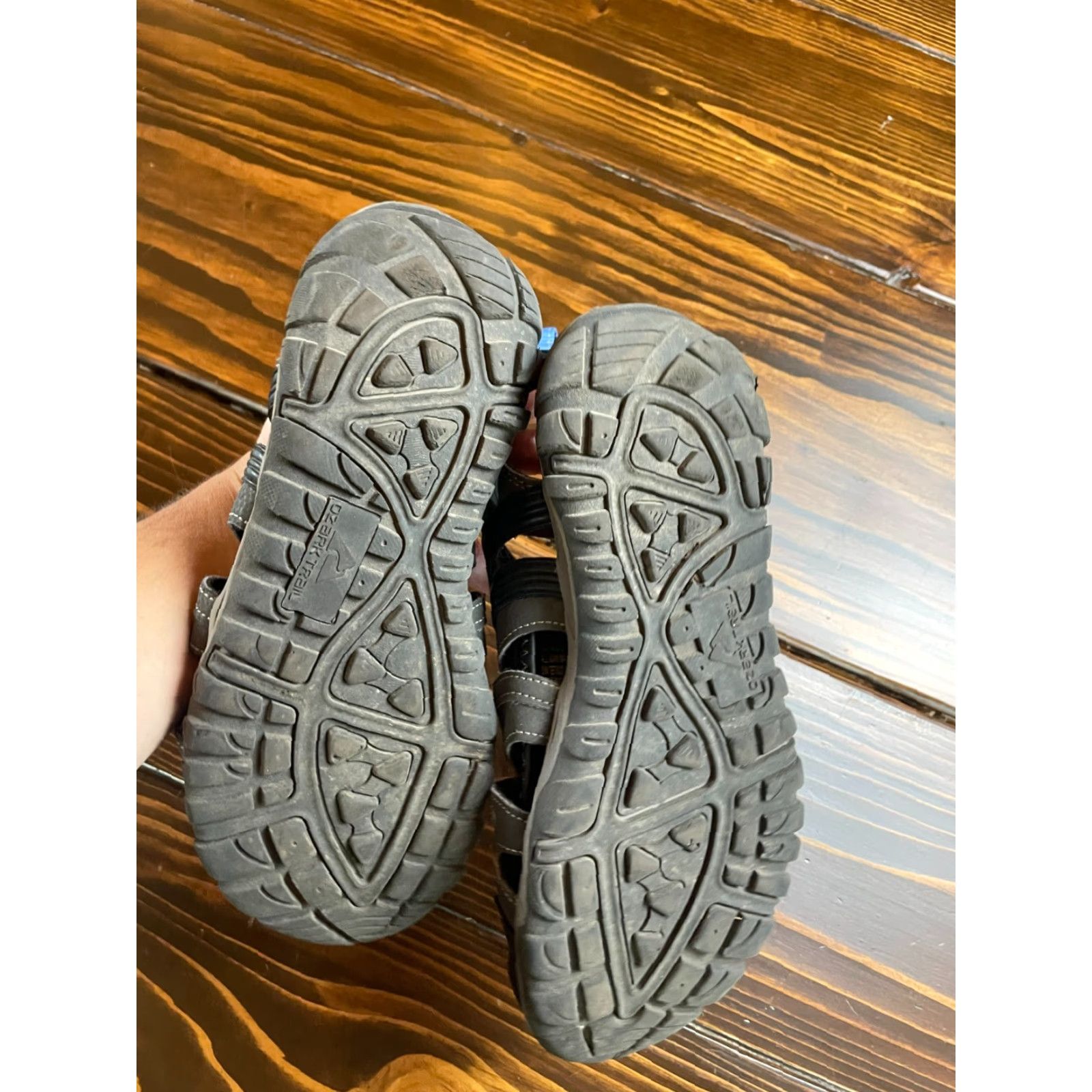 Vintage Ozark Trail Shoes Men's Size 8 Gray Hiking Ankle Strap Lace Up Sneaker Modern Size US 8 / EU 41 - 6 Thumbnail