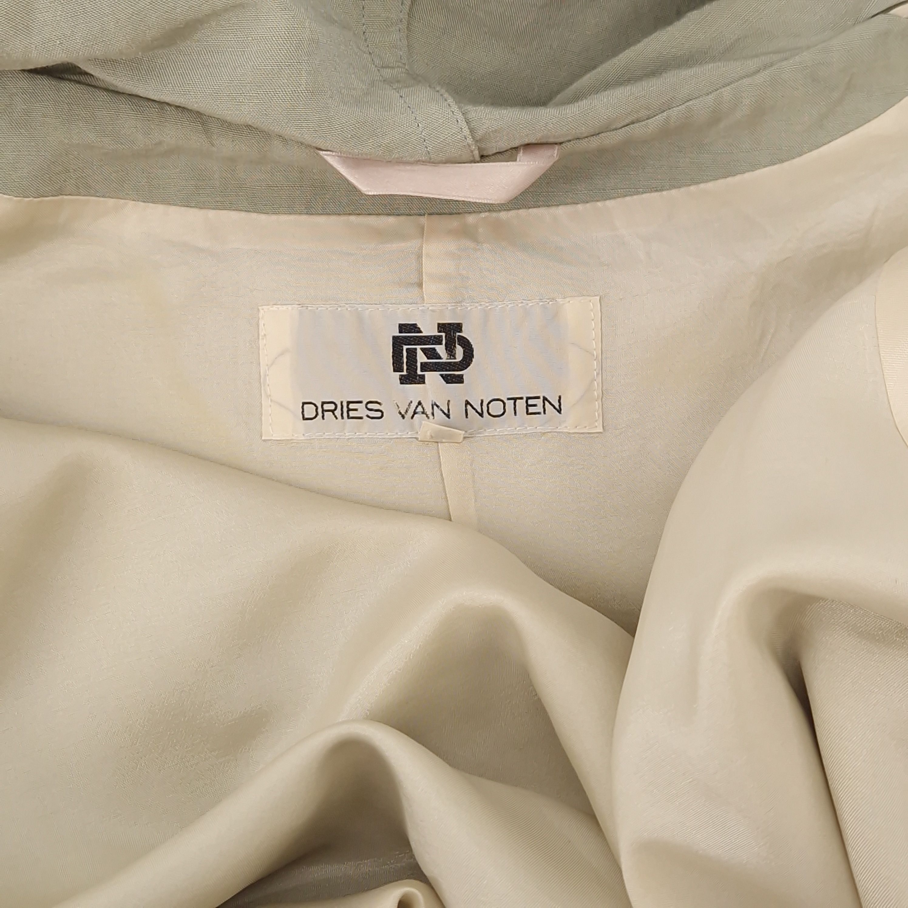 Dries Van Noten Early DVN 90s Hemp Jacket Size S / US 4 / IT 40 - 2 Thumbnail