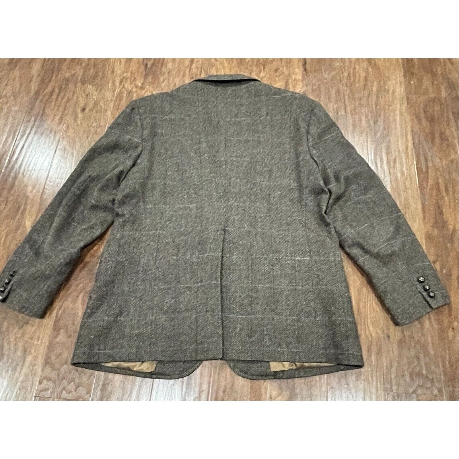 Pendleton Pendleton 100% Virgin Wool Gray Coat BlazerGlen Size 46R Size 46R - 2 Thumbnail