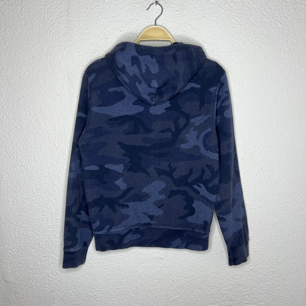 Polo Ralph Lauren Polo Ralph Lauren Navy Hoodie Zip Camo Sweatshirt Logo Size US S / EU 44-46 / 1 - 9 Thumbnail