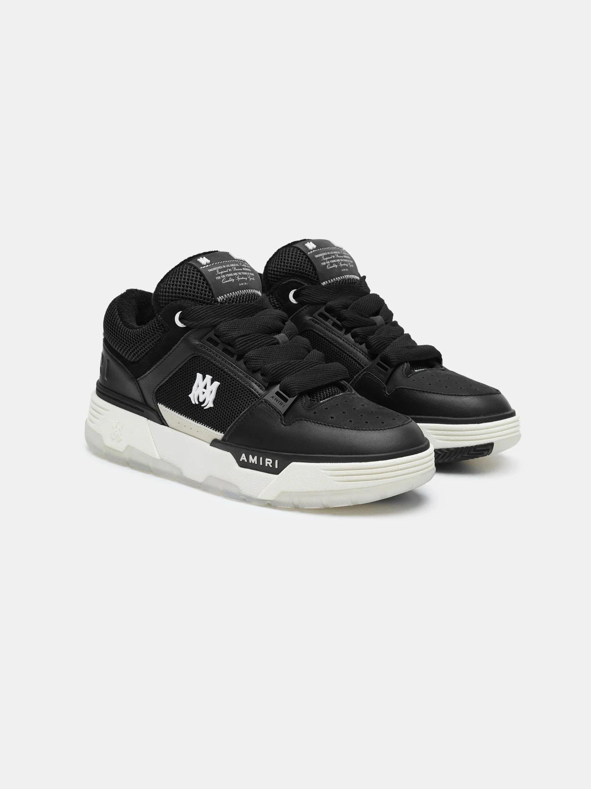 Amiri os11x0326 MA-1 Sneakers in Black Size US 11 / IT 41 - 3 Thumbnail