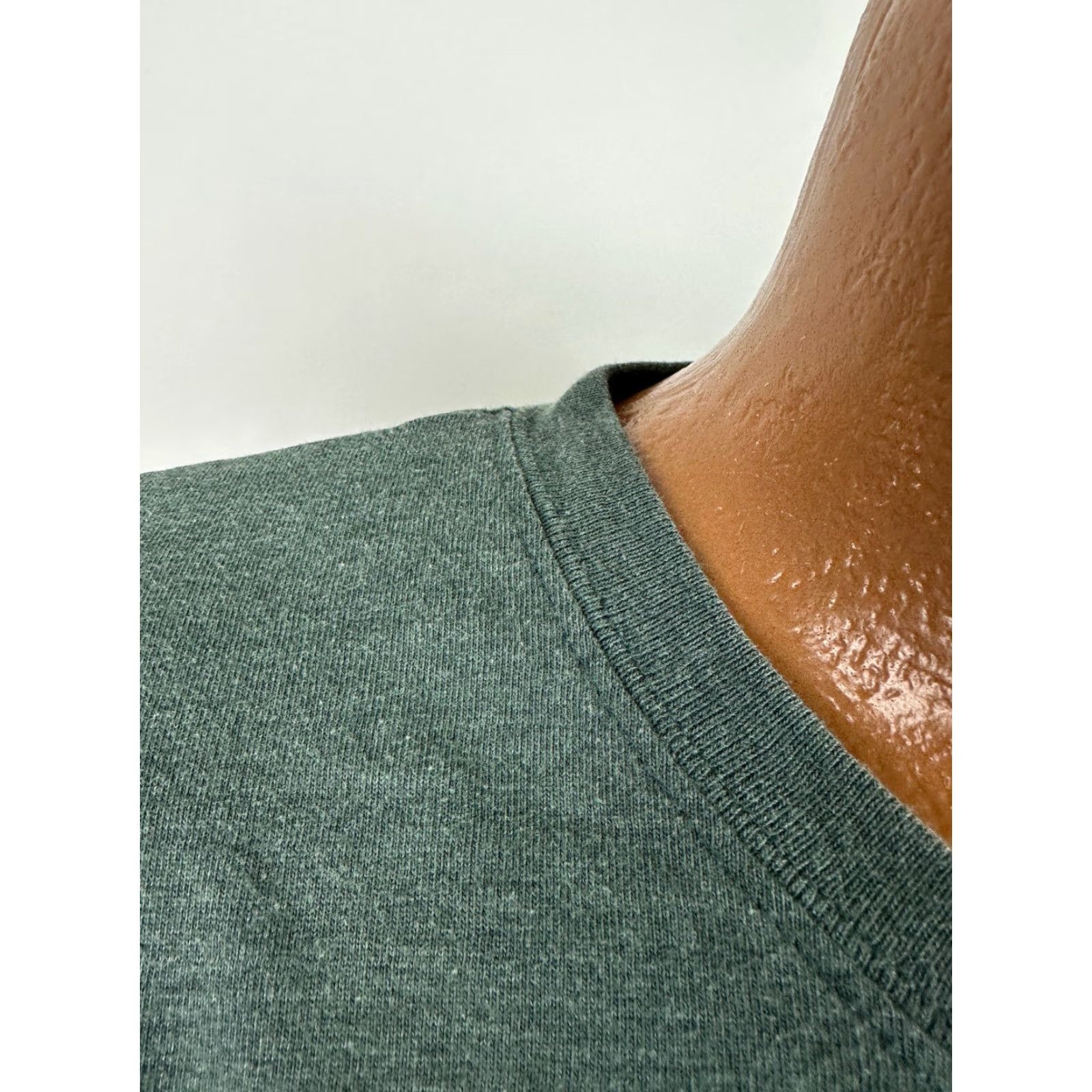 Equipment VINTAGE Basic Equipment T-Shirt Men XL Crew Neck Heather Spruce Green 90s Grunge Outdoor Lightweight Cotton Polyester Jersey 1990s Size US XL / EU 56 / 4 - 3 Thumbnail