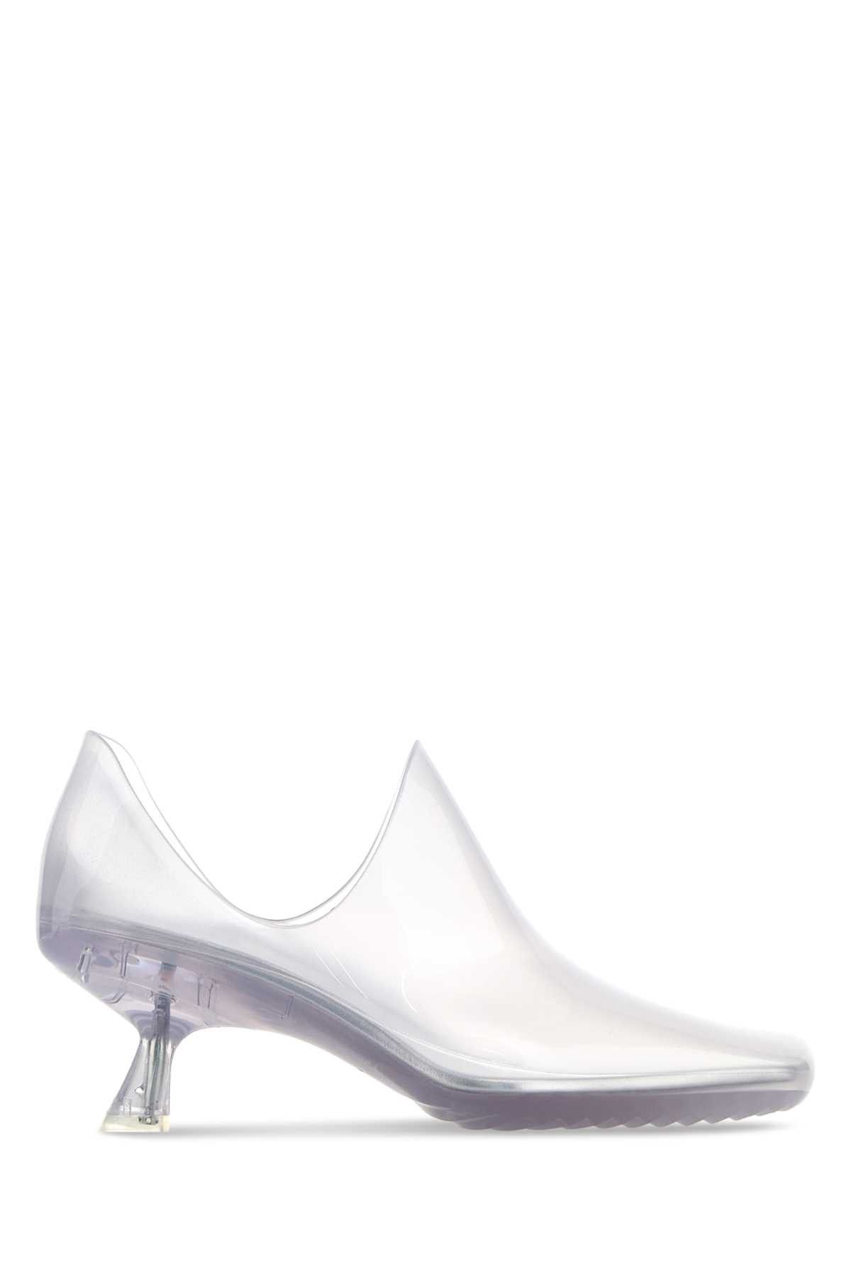 Loewe Light Grey Pvc Emily Aqua Pumps Size US 11 / IT 41 - 1 Thumbnail