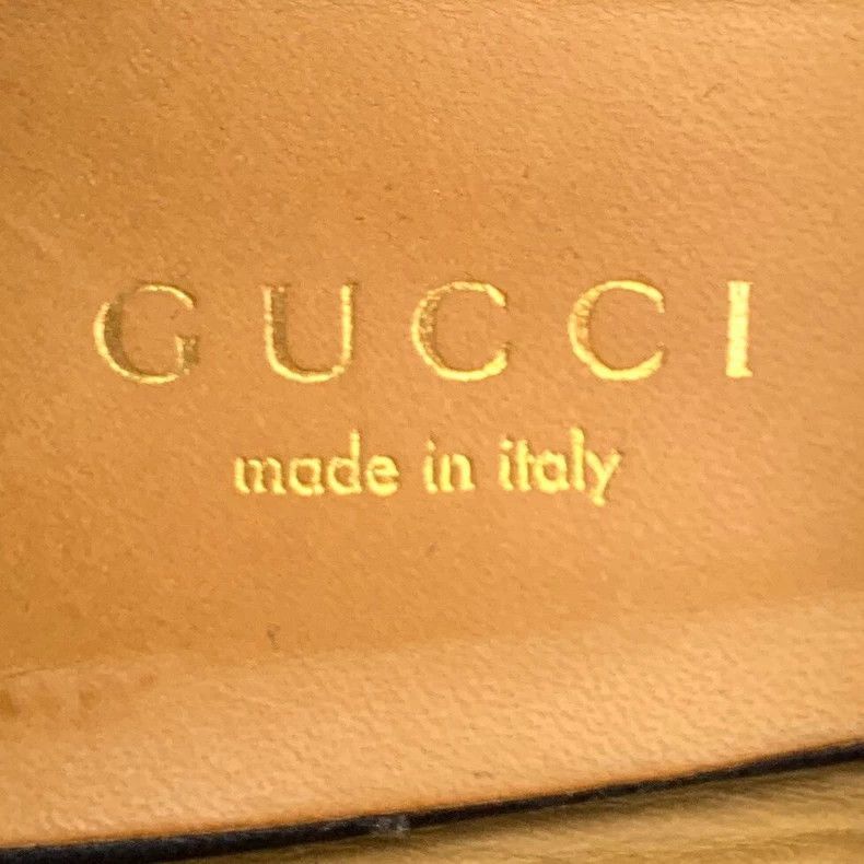 Gucci Gucci Black High Heel Shoes with Pearl Detail-2506 Size US 7 / IT 37 - 8 Thumbnail