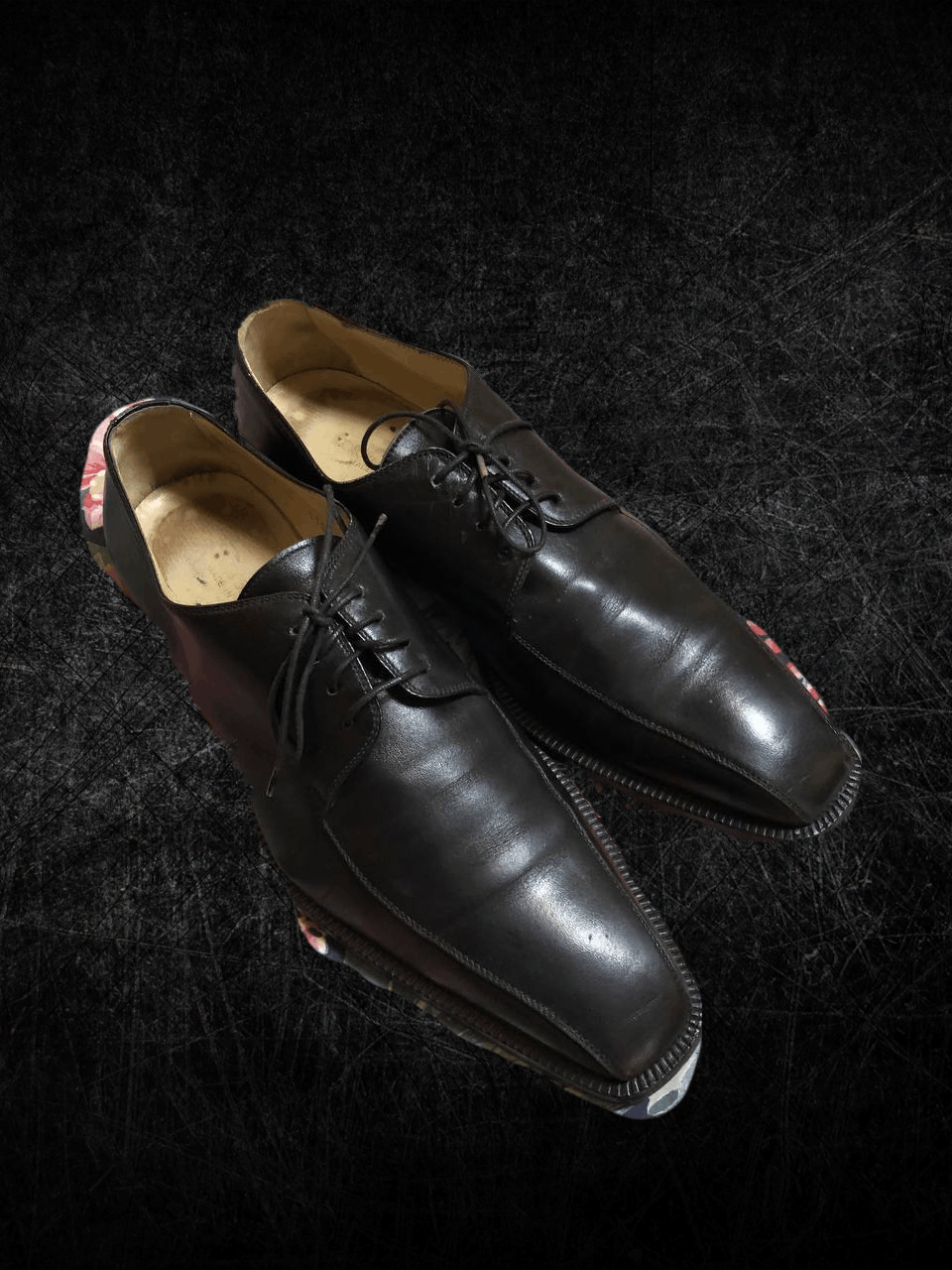 Dolce & Gabbana Dolce&Gabbana Men Black Leather Formal Shoes Size US 9 / EU 42 - 1 Thumbnail