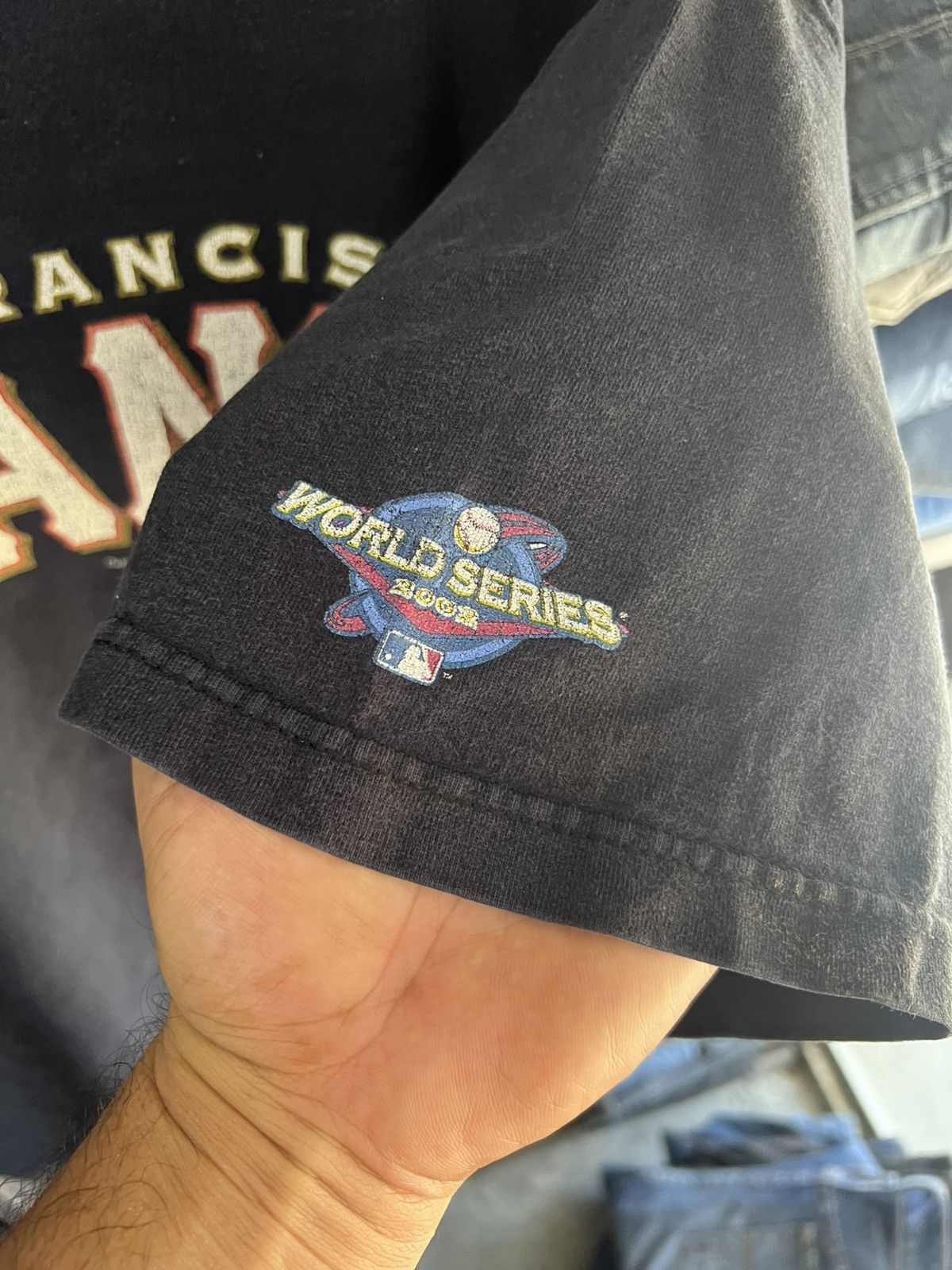 MLB 🔥Vintage 2002 World Series MLB Giants Tee Size US L / EU 52-54 / 3 - 12 Thumbnail