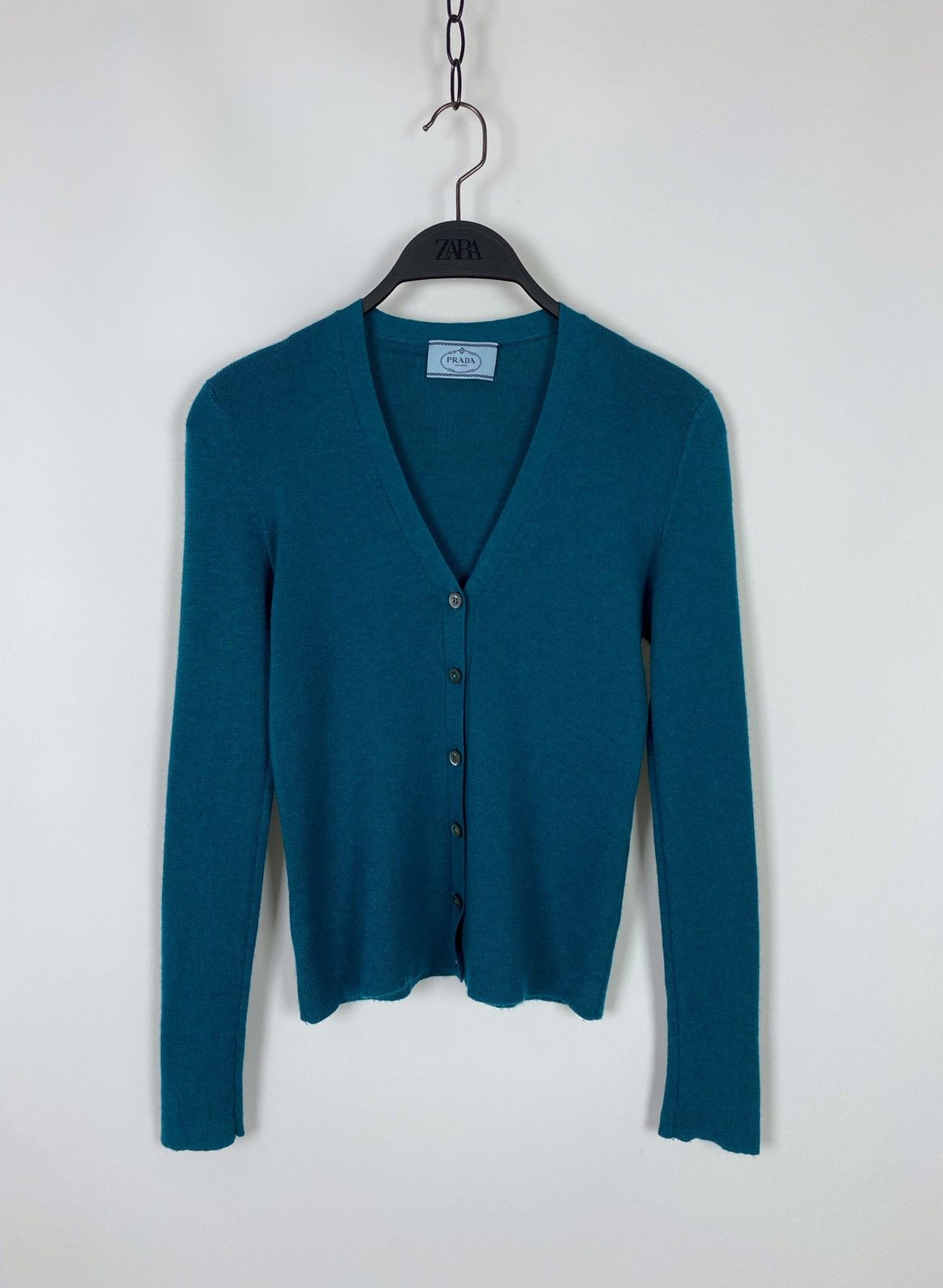 Prada Prada Milano Wool Cardigan Sweater Size XS / US 0-2 / IT 36-38 - 2 Thumbnail