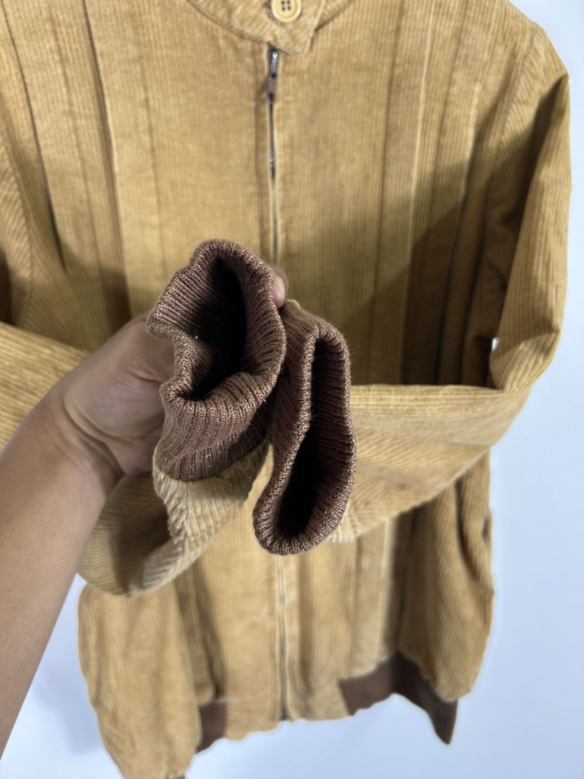 Vintage ⚡️Vintage Lady Madonna Corduroy Bomber Jacket Size XS / US 0-2 / IT 36-38 - 6 Thumbnail