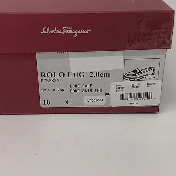 Salvatore Ferragamo Ferragamo Rolo Double Gancio Bit Loafers - Size 10 Size US 10 / IT 40 - 14 Thumbnail