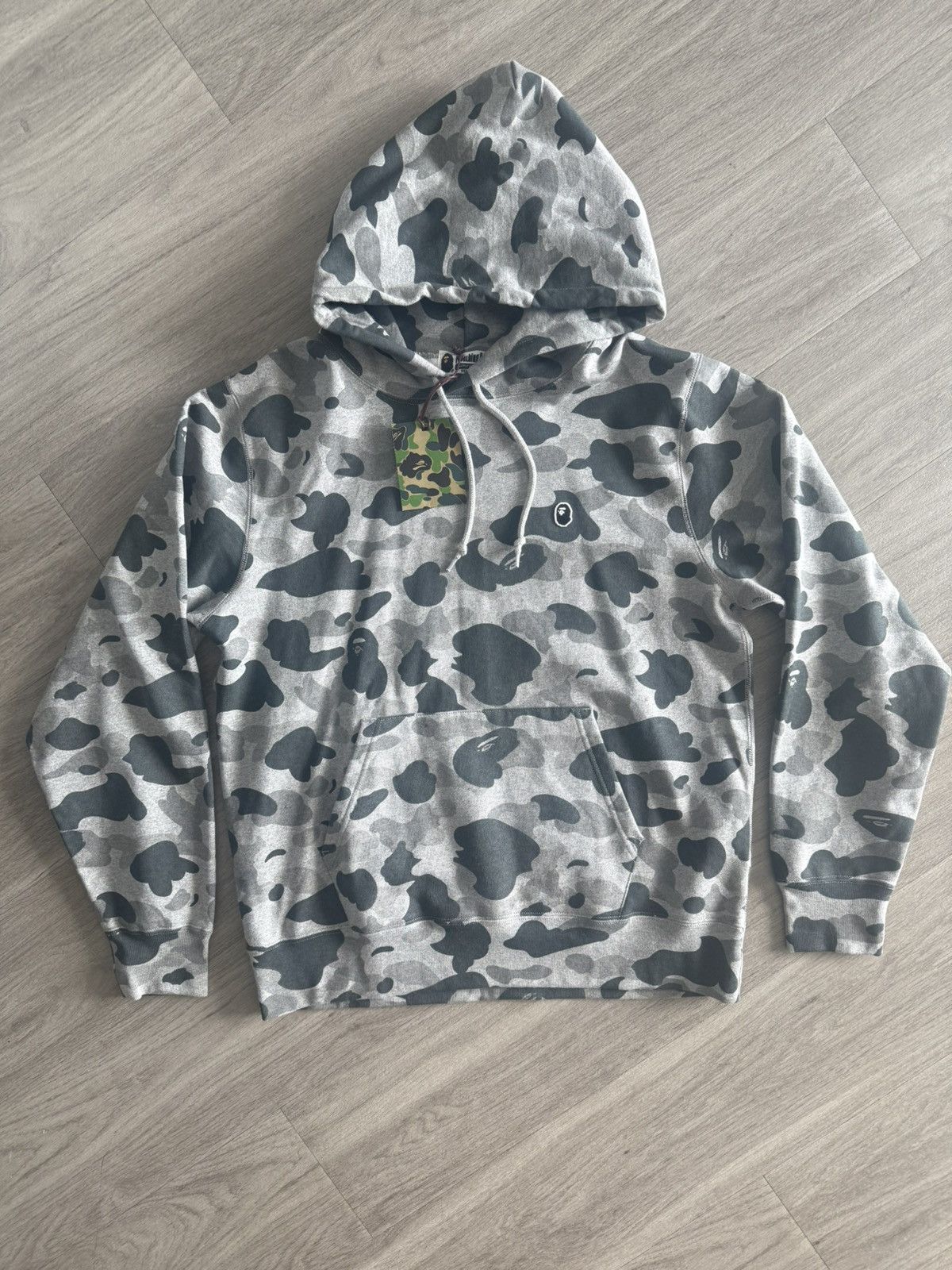 Bape Bape Gray Camo Pullover Size US XL / EU 56 / 4 - 1 Thumbnail