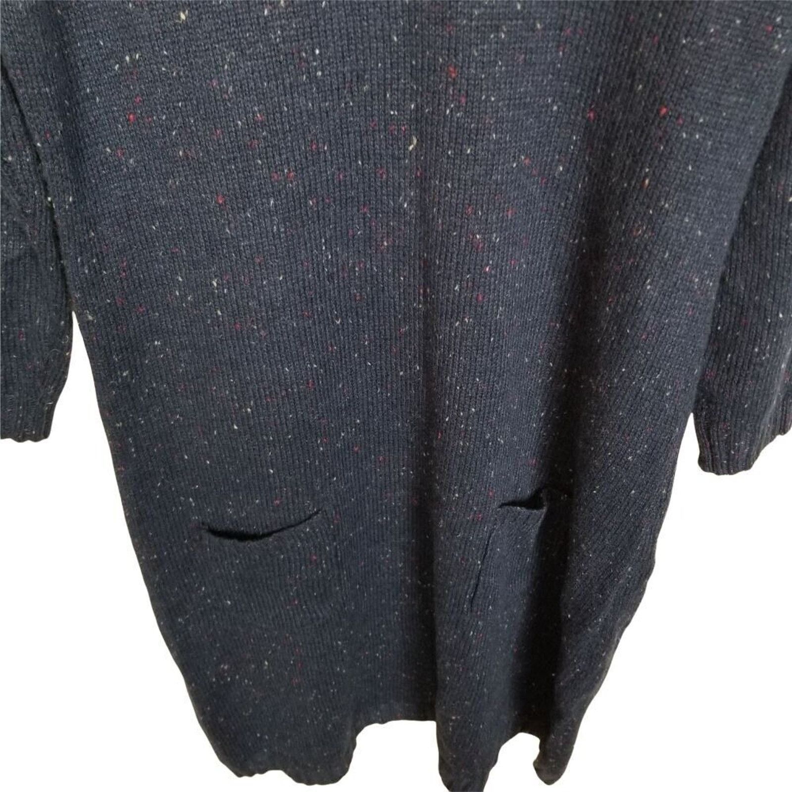 G.H. Bass & Co. GH Bass Womens Pullover Sweater Dress Size L Casual Gorpcore Size L / US 10 / IT 46 - 3 Thumbnail