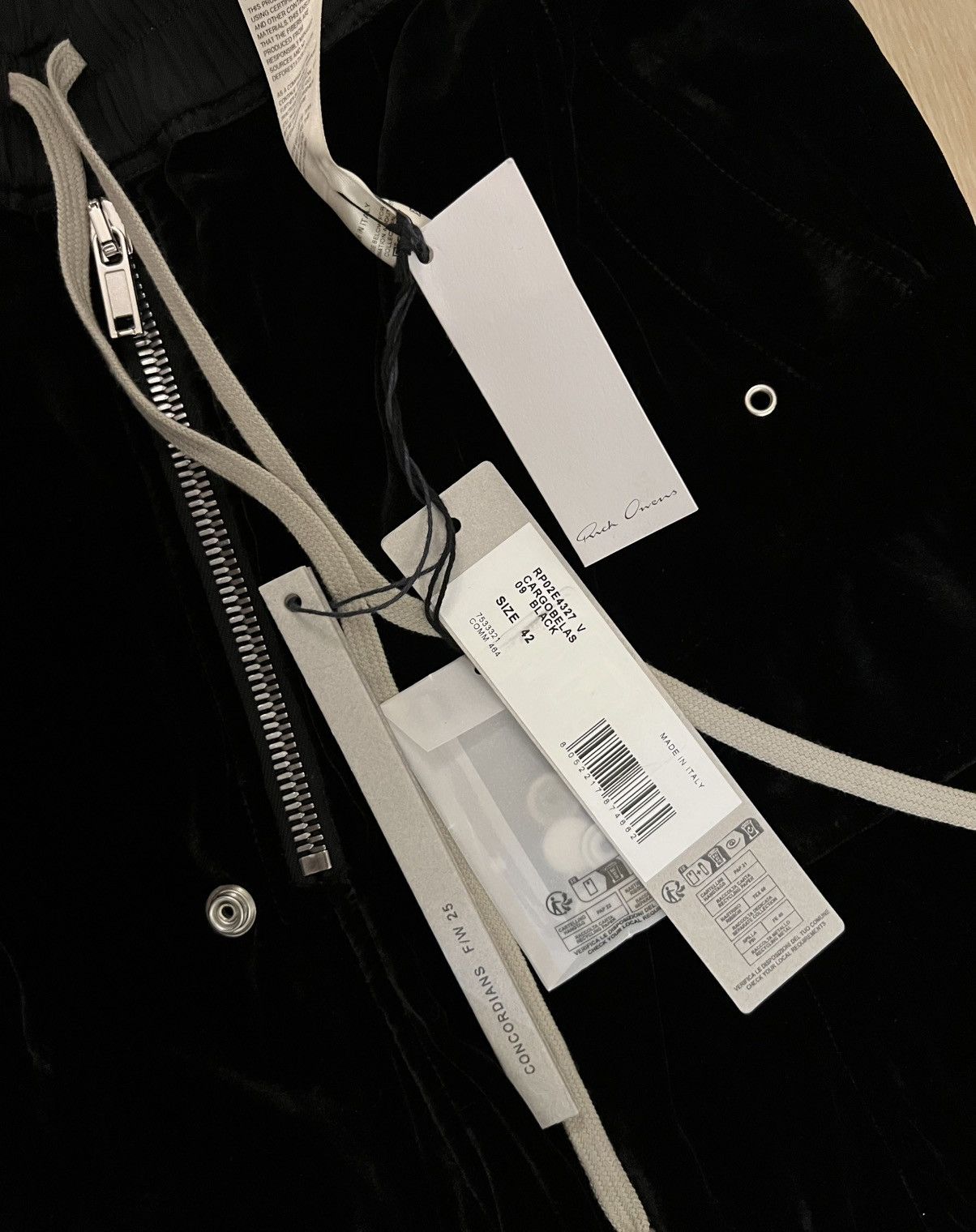 Rick Owens Rick Owens Viscose Cargo Belas Size US 30 / EU 46 - 7 Thumbnail