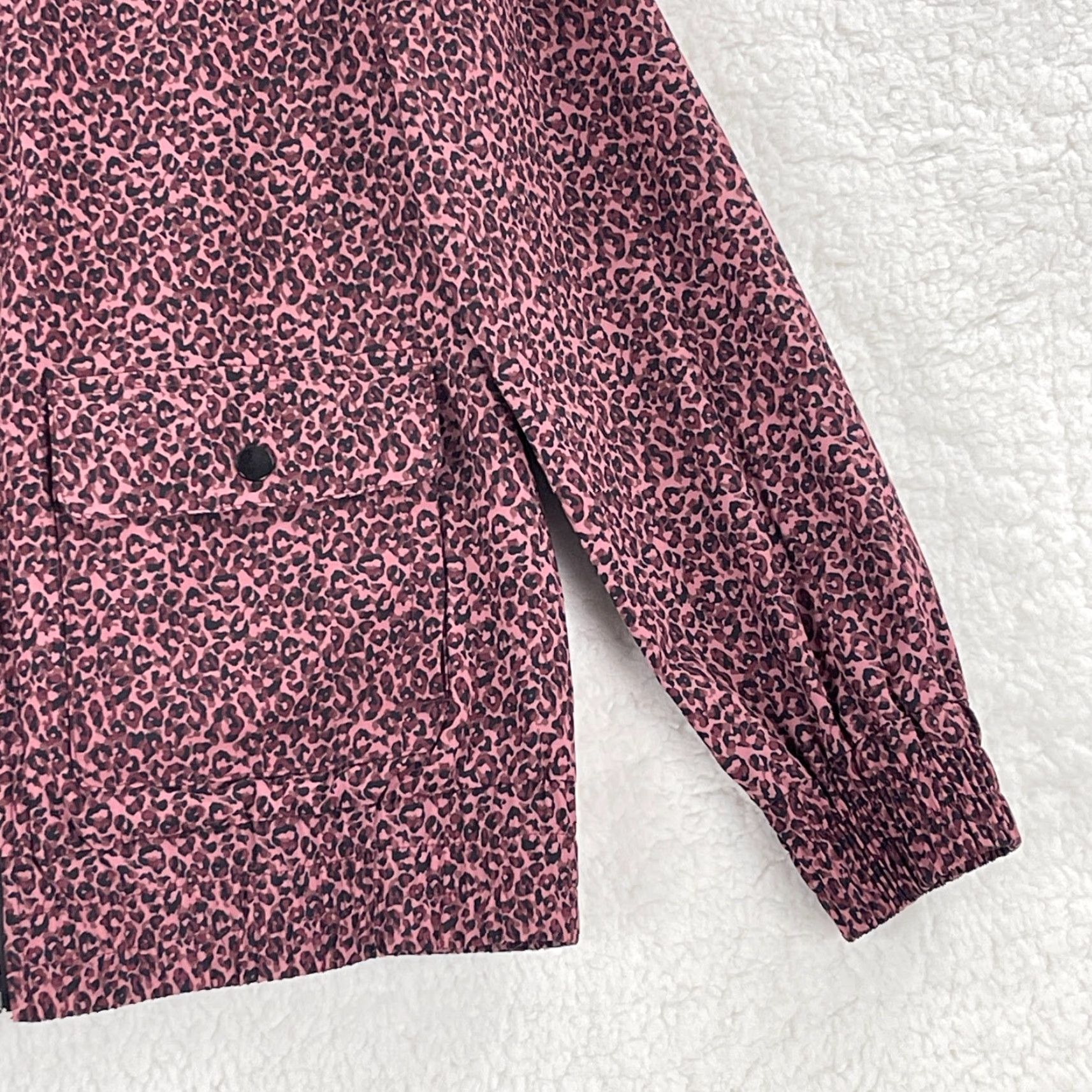 Vintage Chico's Zenergy Jacket Womens Full Zip Purple Cheetah Print Size 4 Regular All Seasons Pockets Vintage No Size S / US 4 / IT 40 - 4 Thumbnail