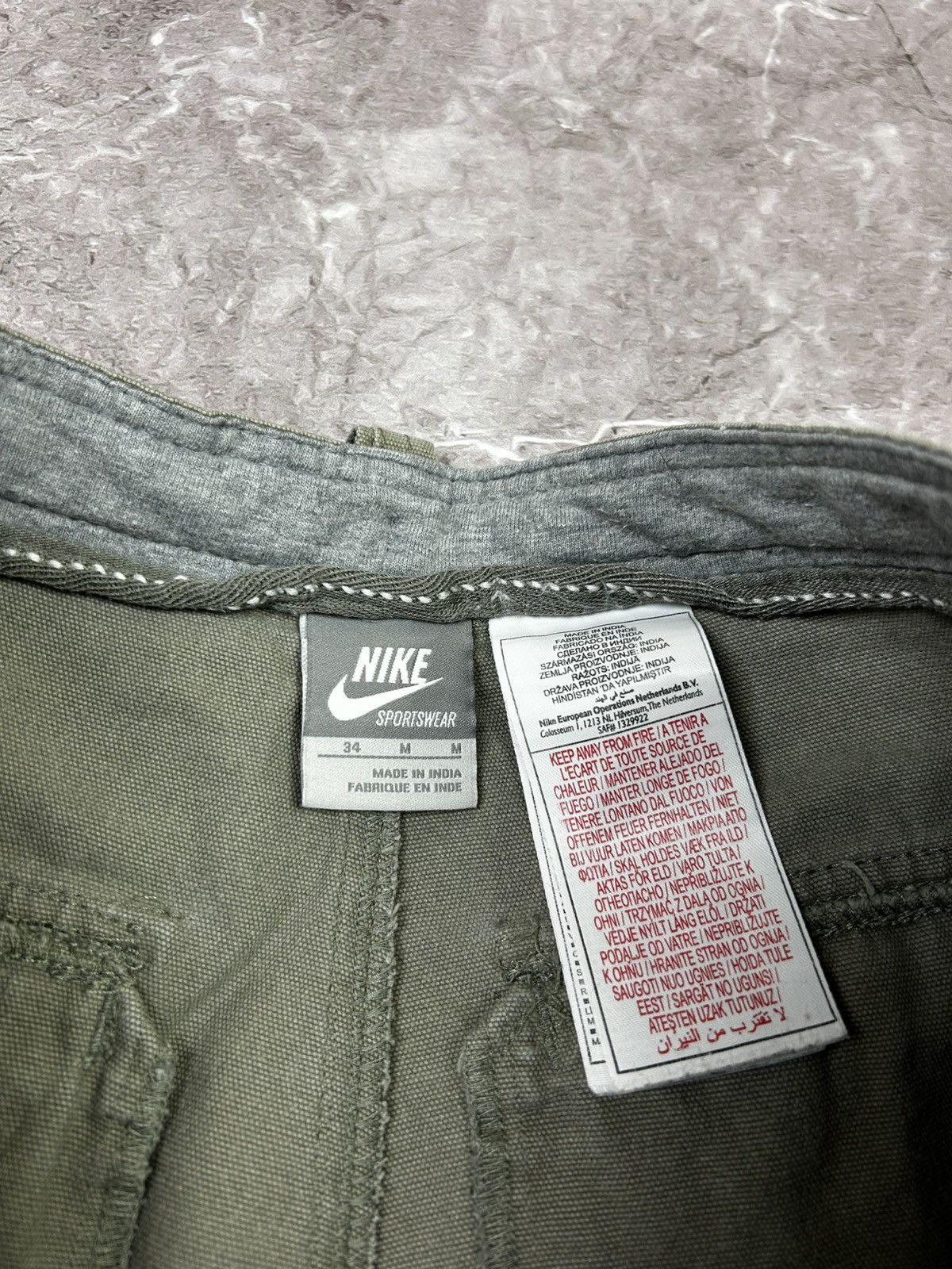 Nike × Vintage Nike vintage cargo shorts size 34 Size US 34 / EU 50 - 6 Thumbnail