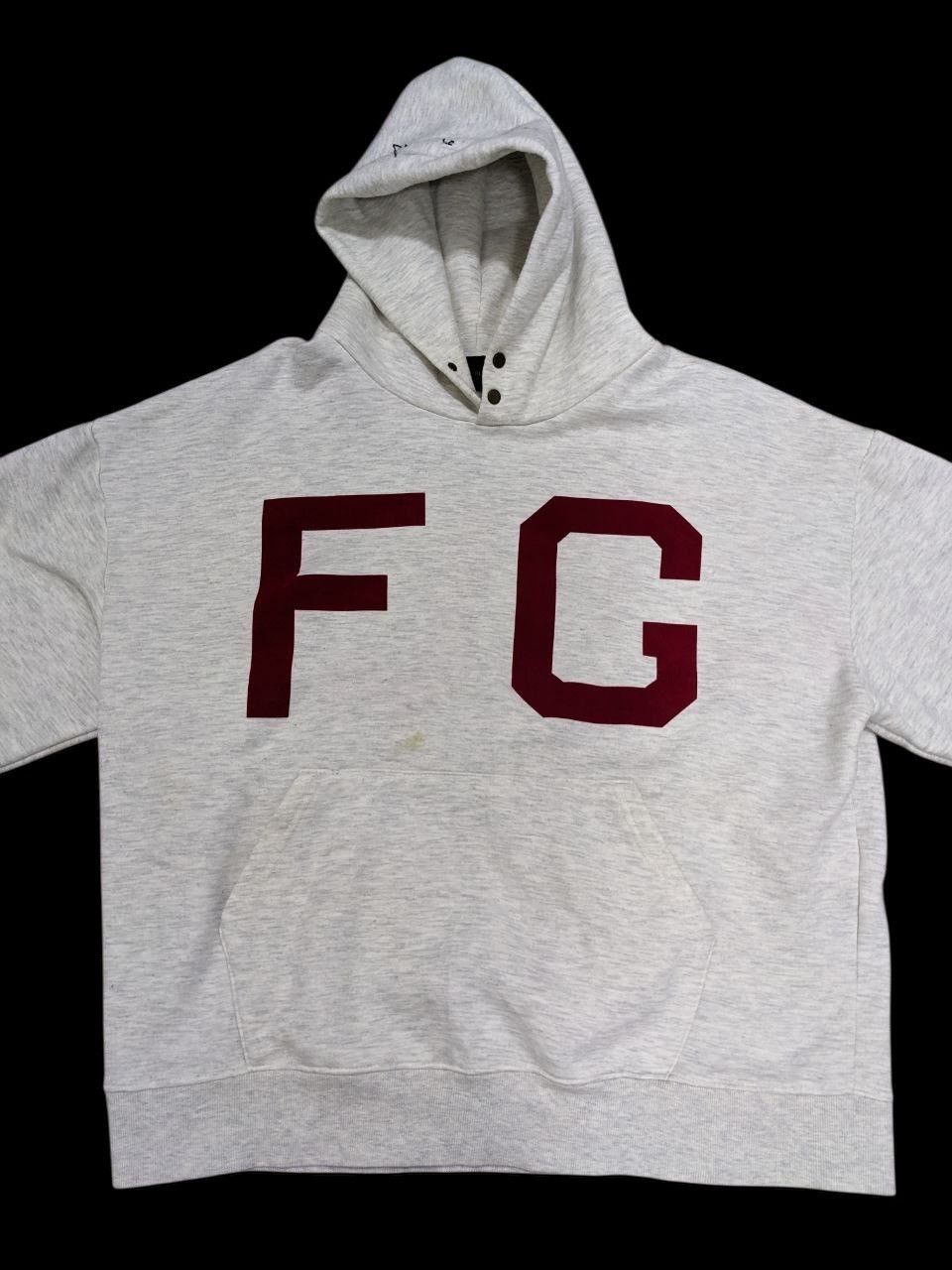 Fear of God DISTRESSED FEAR OF GOD ESSENTIAL SWEATSHIRT PULLOVER HOODIES Size US XL / EU 56 / 4 - 9 Thumbnail